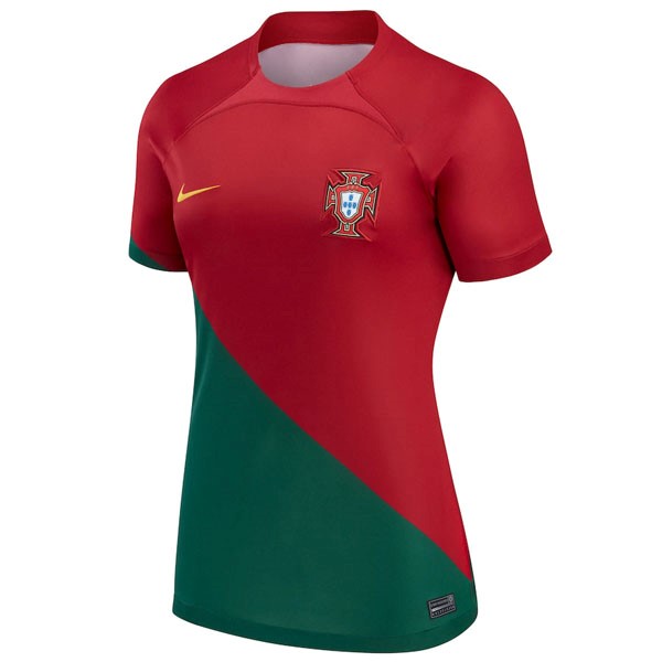 Camiseta Portugal 1st Mujer 2022-2023